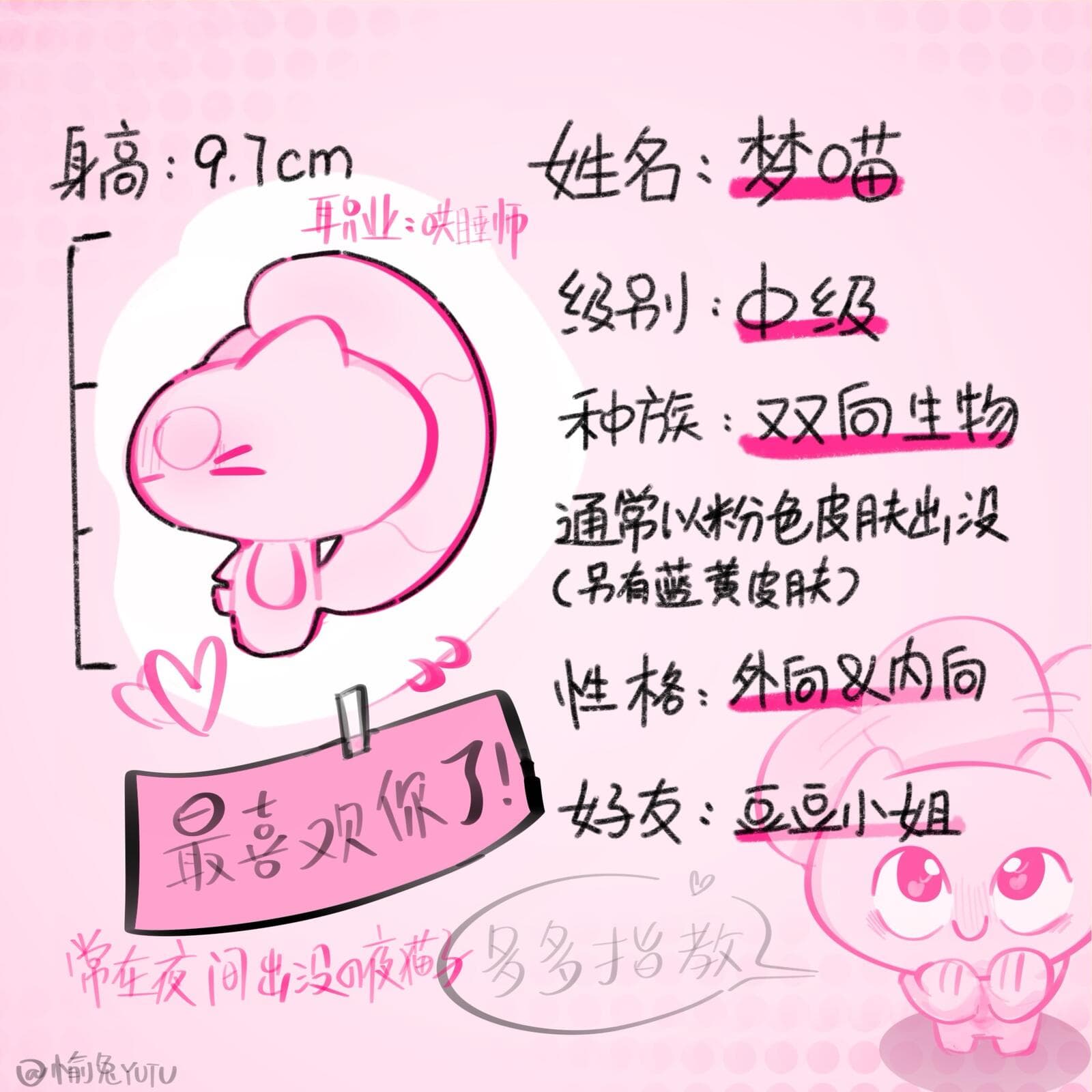 梦喵角色档案